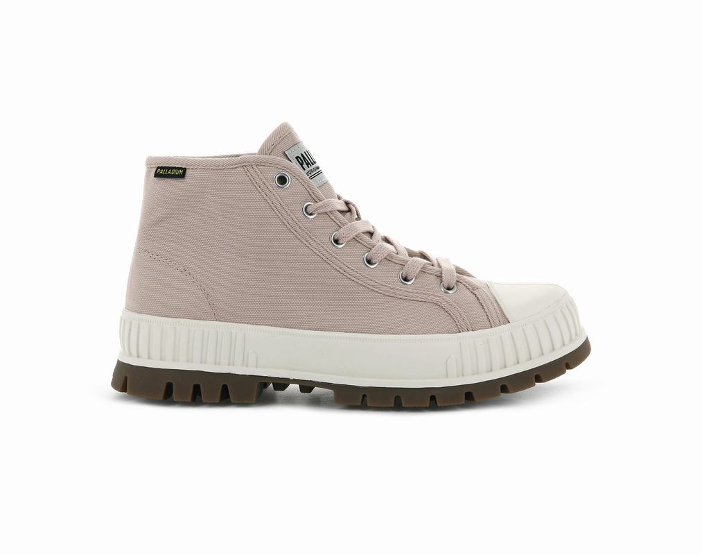 Palladium Pallashock Mid Og Muške Visoke Tenisice Roze ||LE6485209||